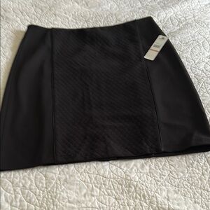 NWT Laundry By Shelli Segal Black Mini Pencil Skirt
